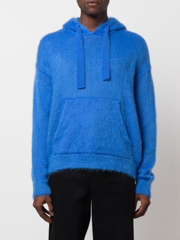 Off-White  Arrows mohair hoodie - Image 3