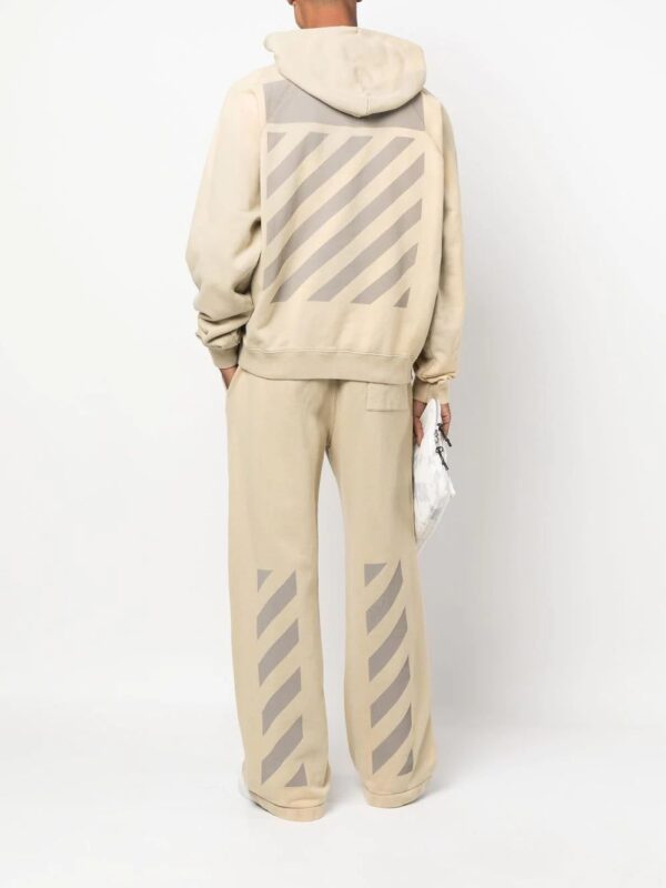 Off-White  diagonal-stripe track pants - Image 2