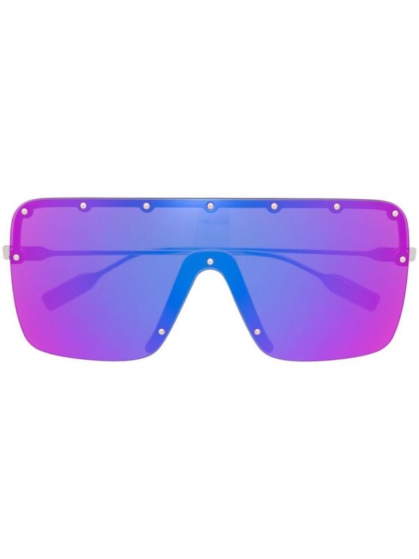 Gucci Eyewear oversized-frame studded sunglasses