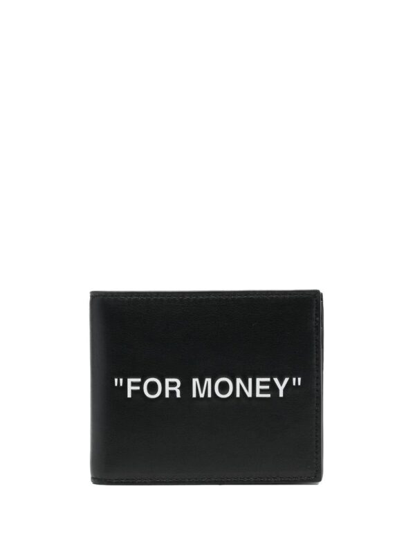 Off-White  "For Money" bi-fold wallet