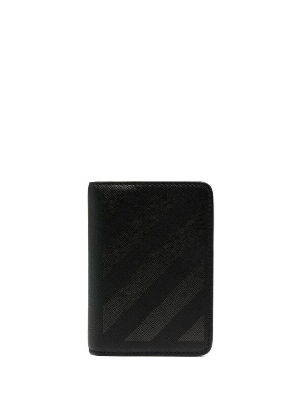 Off-White  Diag-stripe bi-fold wallet