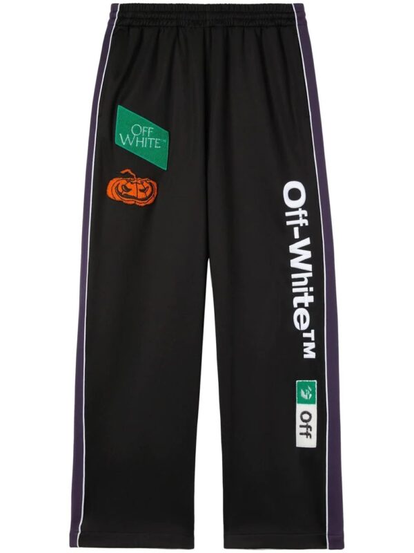 Off-White  logo-patch track pants