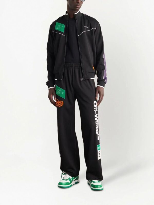 Off-White  logo-patch track pants - Image 2