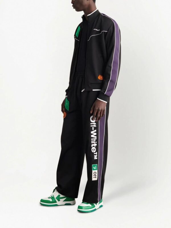 Off-White  logo-patch track pants - Image 3