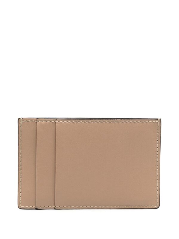 Alexander McQueen  logo-print leather cardholder - Image 2