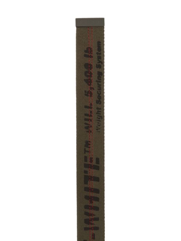 Off-white logo-print industrial belt - Image 2