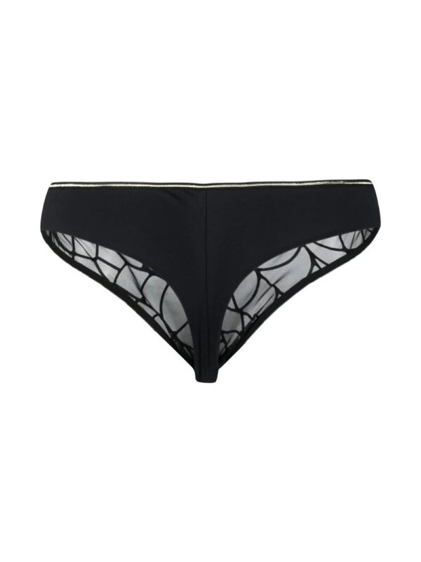 Marlies Dekkers  embroidered sheer thong - Image 2