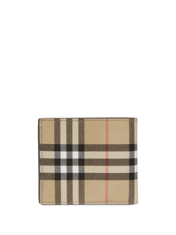 Burberry  check-pattern bi-fold wallet - Image 2