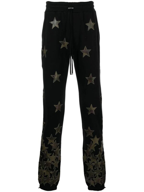 AMIRI  star-patch track pants