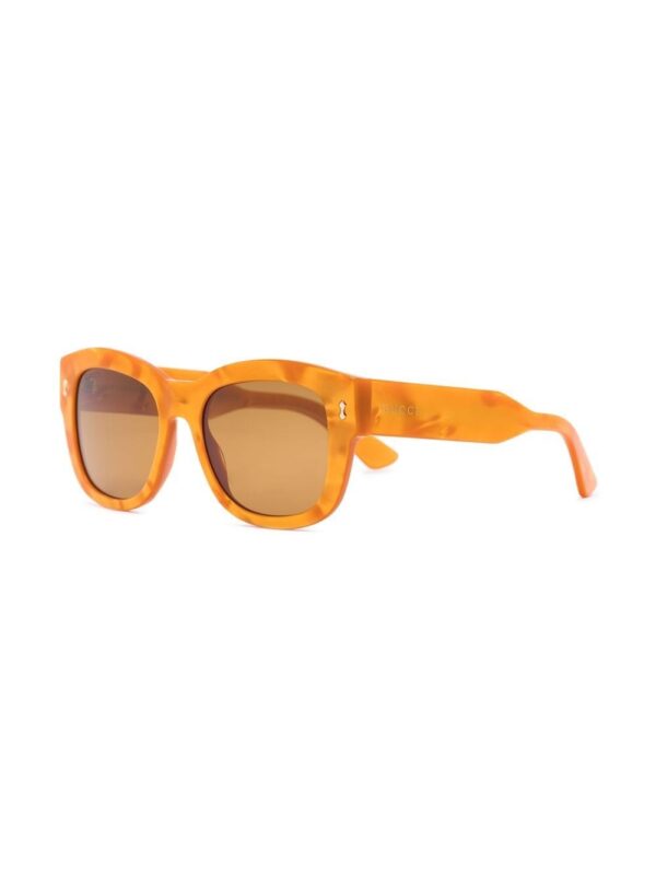 Gucci Eyewear rectangle-frame branded sunglasses - Image 2