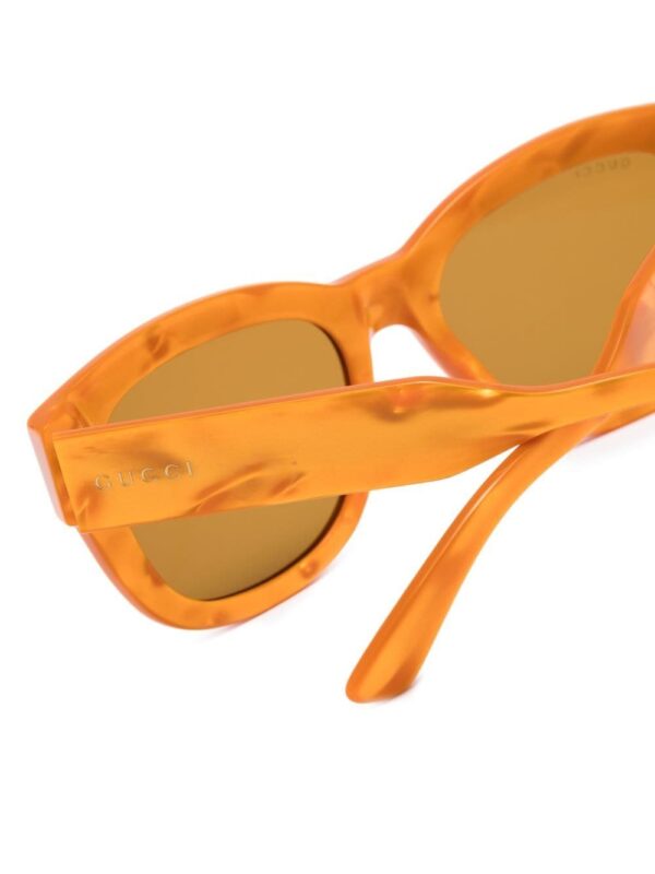 Gucci Eyewear rectangle-frame branded sunglasses - Image 3