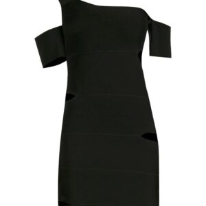 Alexander McQueen cut-out detail mini dress