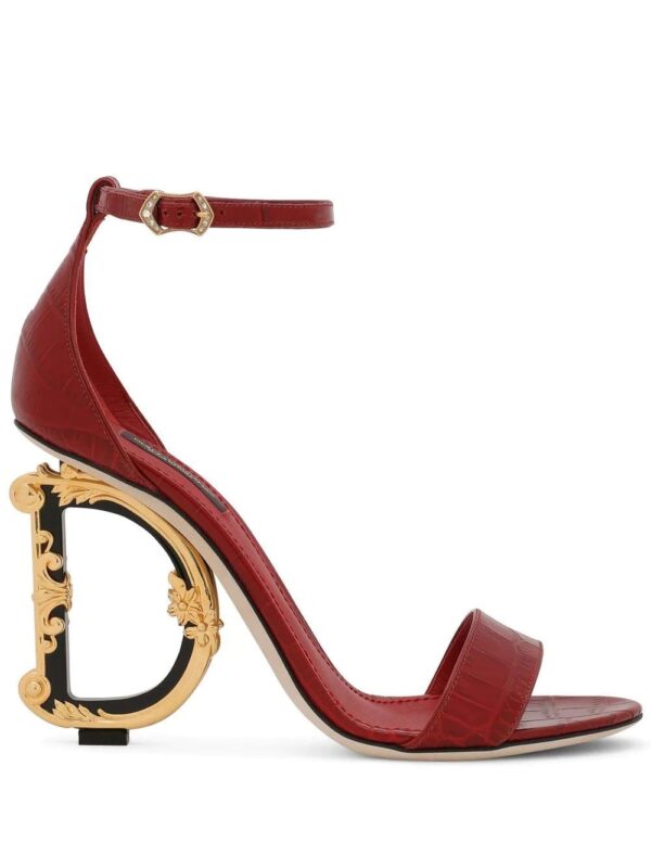 Dolce & Gabbana  DG barocco-heel sandals