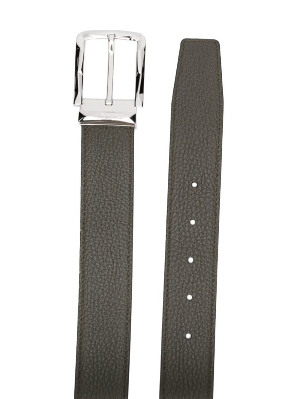 Ferragamo engraved-logo leather belt - Image 2