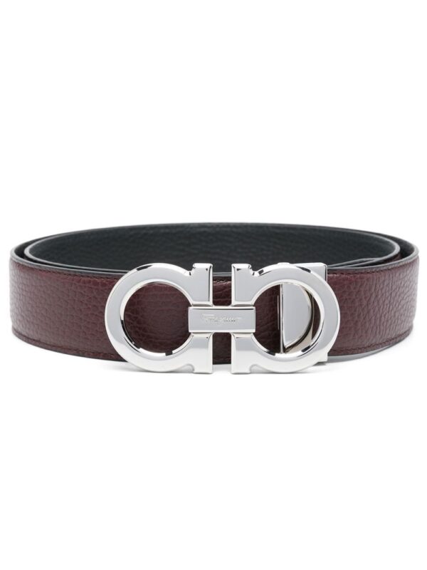 Ferragamo Gancini reversible leather belt
