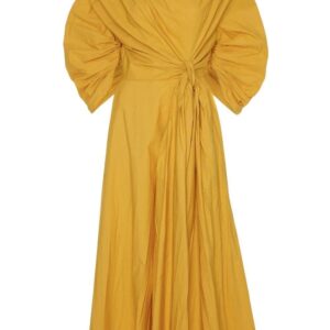 Alexander McQueen draped midi dress