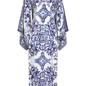 Dolce & Gabbana Majolica-print maxi dress