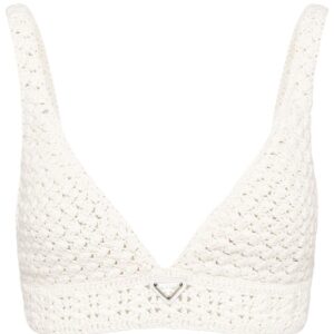 Prada crochet cropped top