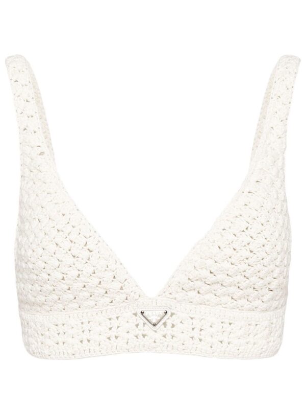 Prada  crochet cropped top
