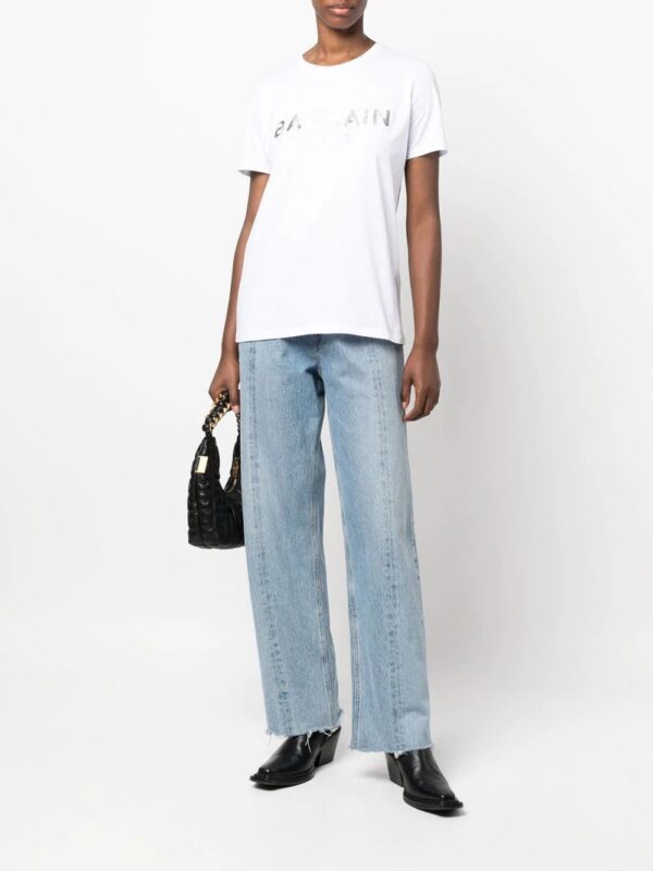 Balmain  logo-print short-sleeve T-shirt - Image 2