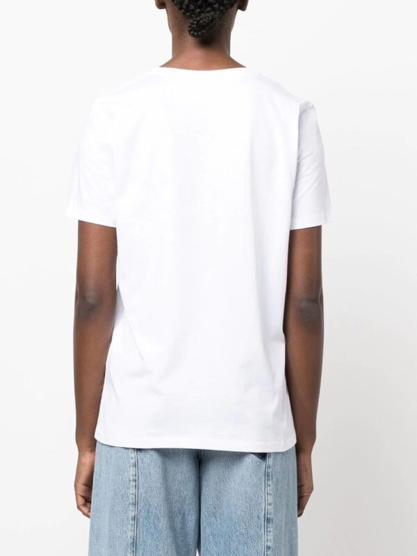 Balmain  logo-print short-sleeve T-shirt - Image 4