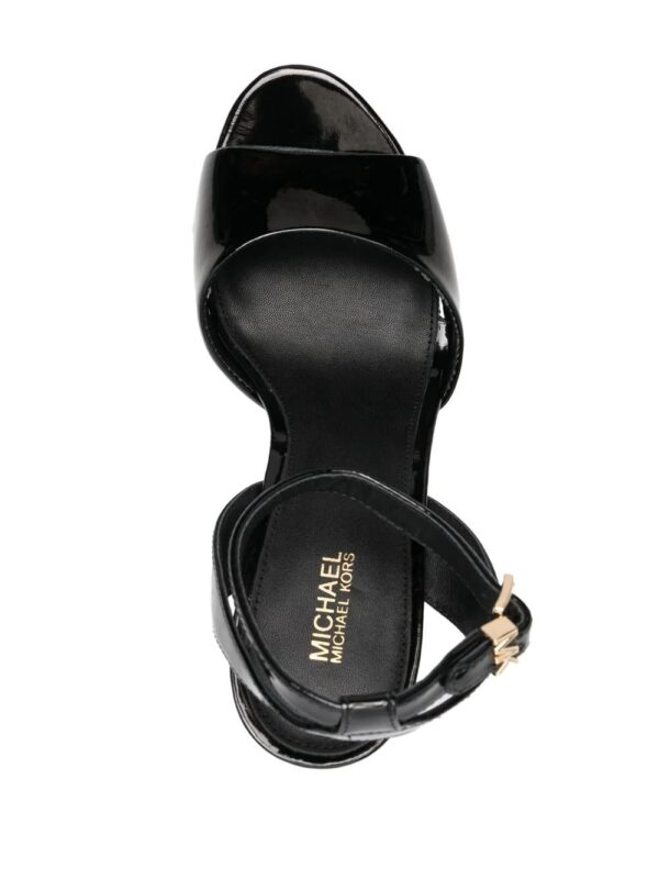 Michael Michael Kors  Jenson patent-leather sandals - Image 4