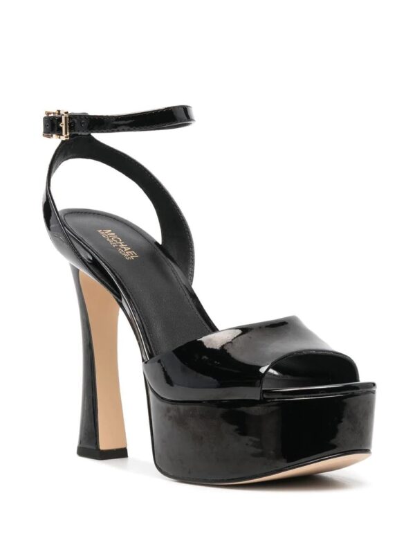 Michael Michael Kors  Jenson patent-leather sandals - Image 2