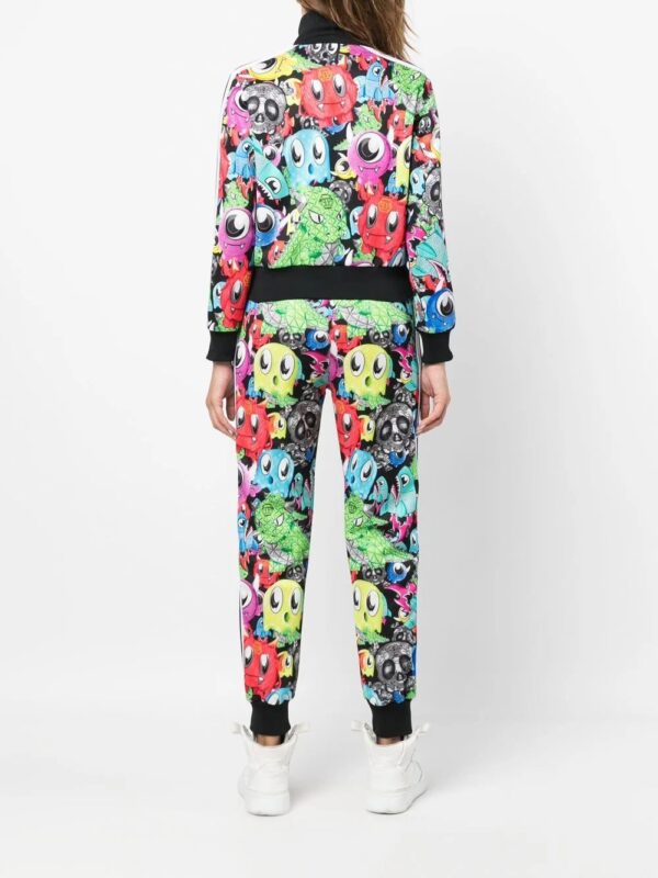 Philipp Plein  Monsters graphic-print tracksuit-set - Image 4
