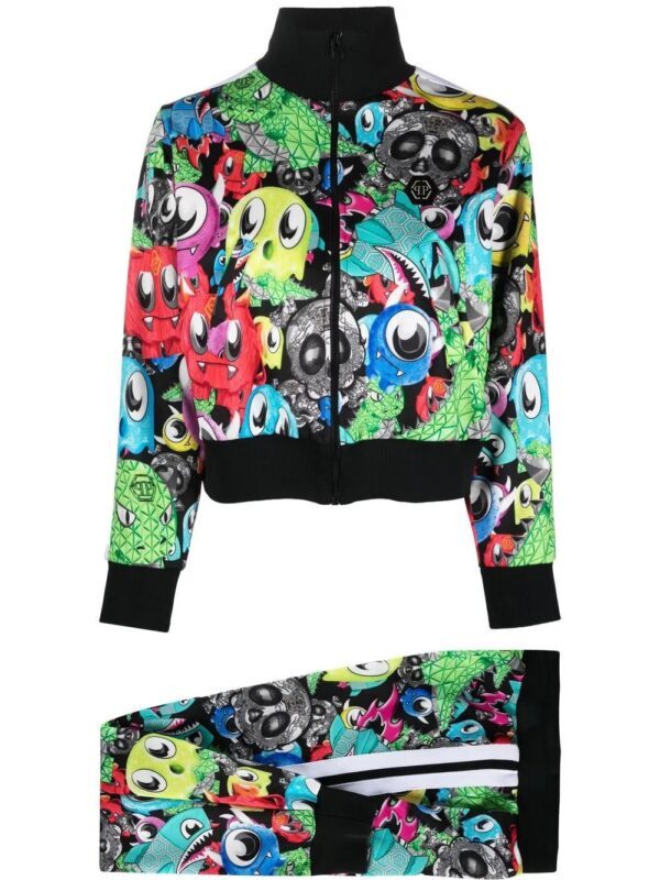Philipp Plein  Monsters graphic-print tracksuit-set