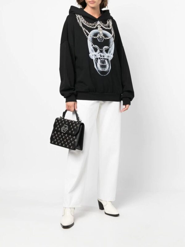 Philipp Plein  X-Ray crystal-embellished hoodie - Image 2