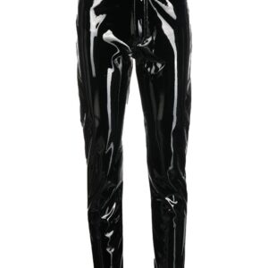 Philipp Plein  Super-High waisted biker trousers