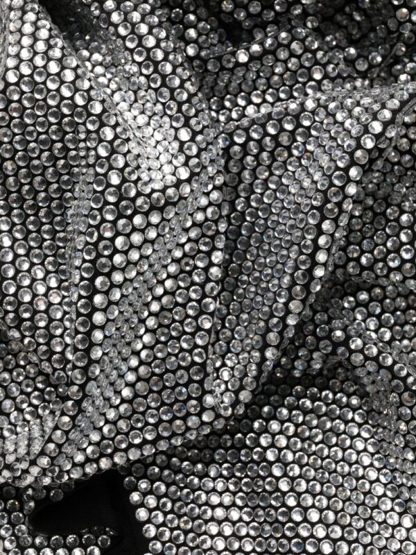 Philipp Plein crystal-embellished ruched mini dress - Image 7