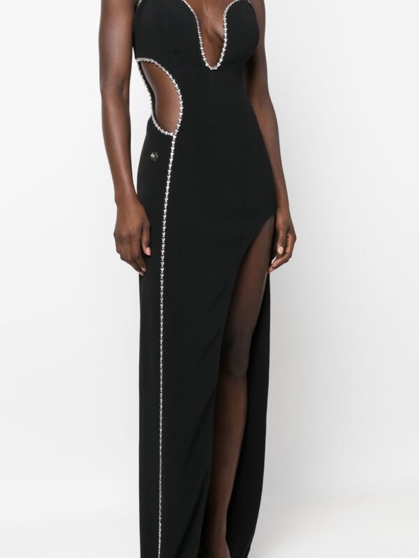 Philipp Plein embellished sleeveless maxi dress - Image 5
