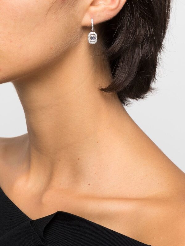 Swarovski  Millenia octagon-cut drop earrings - Image 2