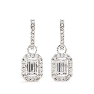 Swarovski  Millenia octagon-cut drop earrings