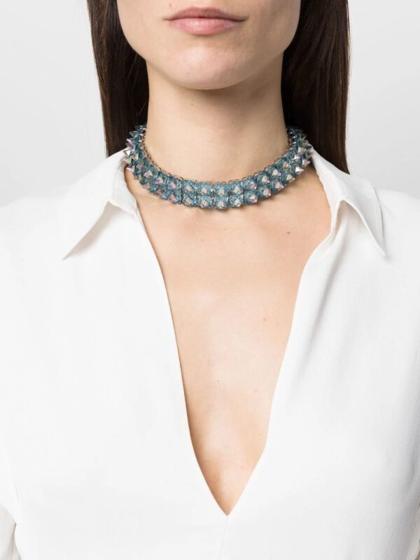 Swarovski  Ortyx crystal-embellished choker necklace - Image 2