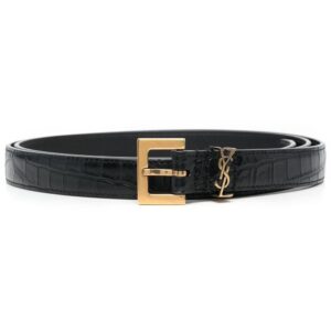 Louis Vuitton embossed 20mm buckle-fastening belt