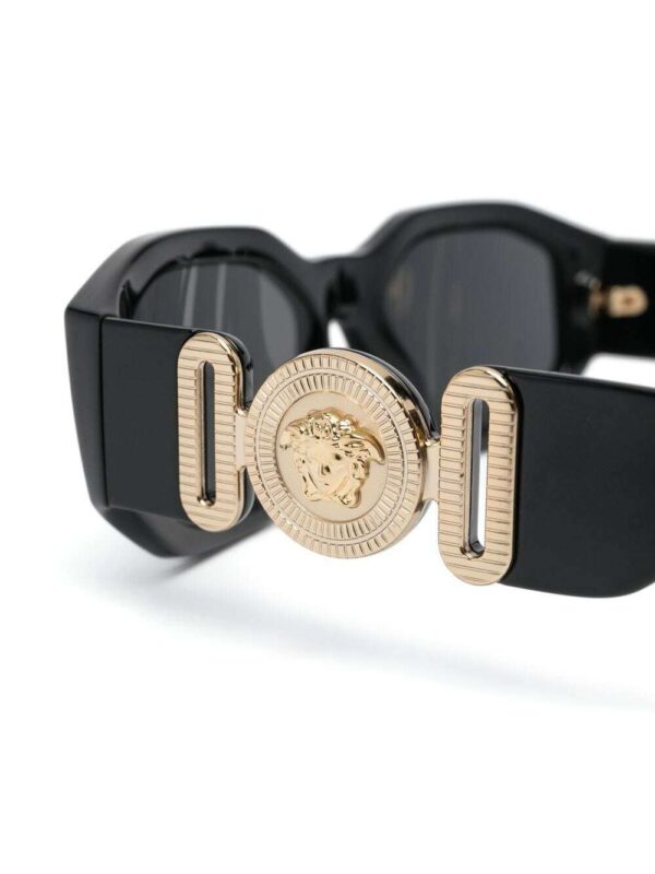 Versace Eyewear Medusa Biggie oval-frame sunglasses - Image 3