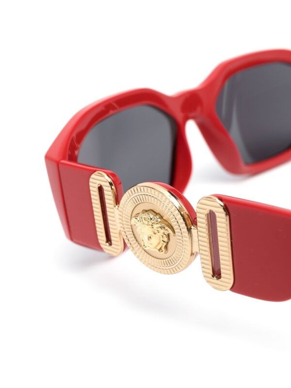 Versace Eyewear Medusa Biggie oval-frame sunglasses - Image 3