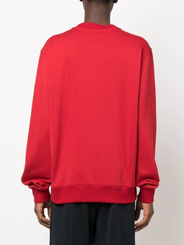 Dolce & Gabbana  logo-embossed crew-neck sweatshirt - Image 4