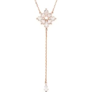 Swarovski  Stella Y kite-cut necklace