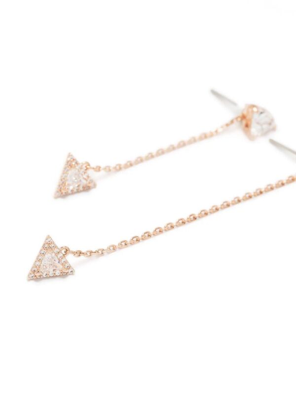 Swarovski  Ortyx triangle-cut drop earrings - Image 4