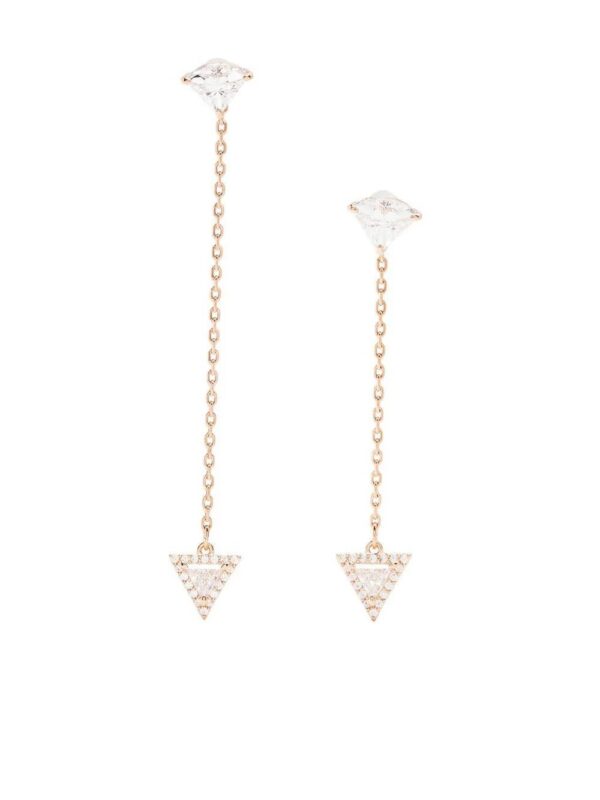 Swarovski  Ortyx triangle-cut drop earrings
