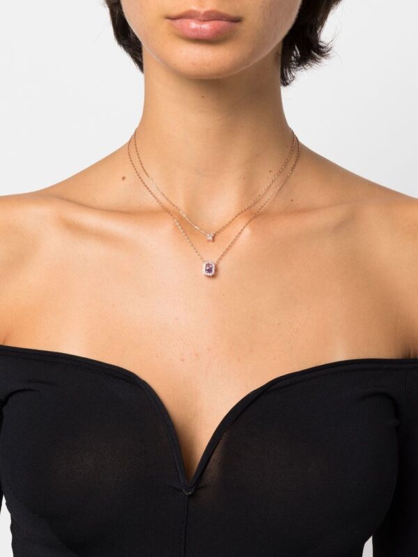Swarovski  Millenia layered octagonal-cut necklace - Image 2
