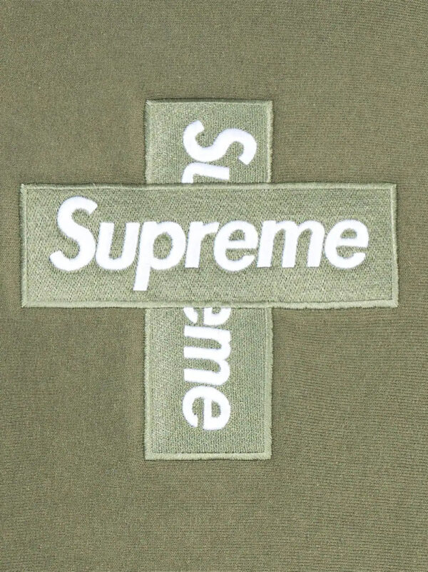 Supreme  cross box-logo hoodie - Image 2