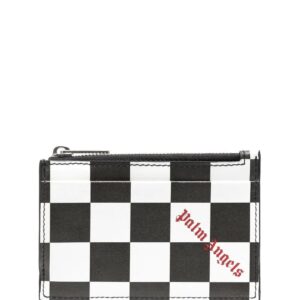 Palm Angels  Damier check print cardholder