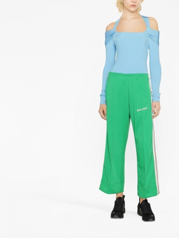 Palm Angels  logo print cotton track pants - Image 2