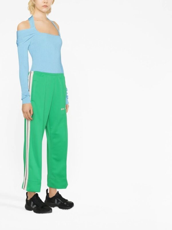 Palm Angels  logo print cotton track pants - Image 3