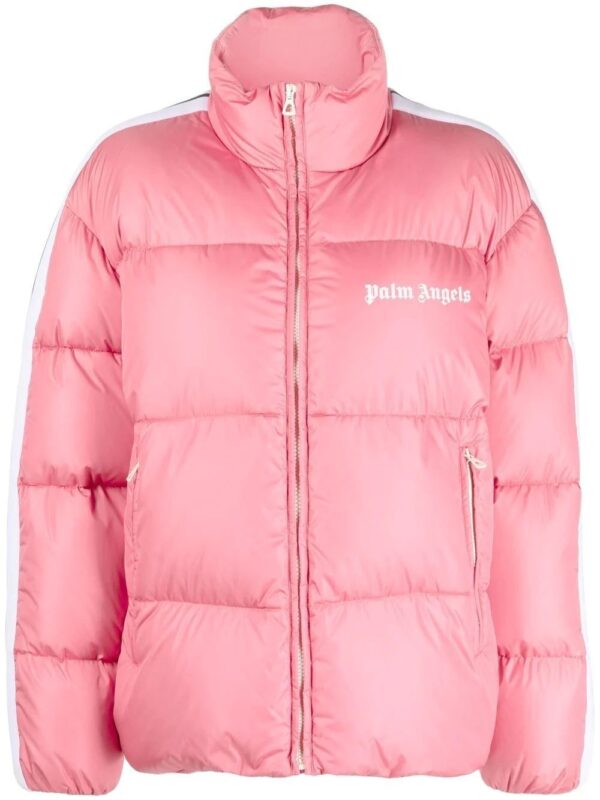 Palm Angels  side-stripe puffer jacket