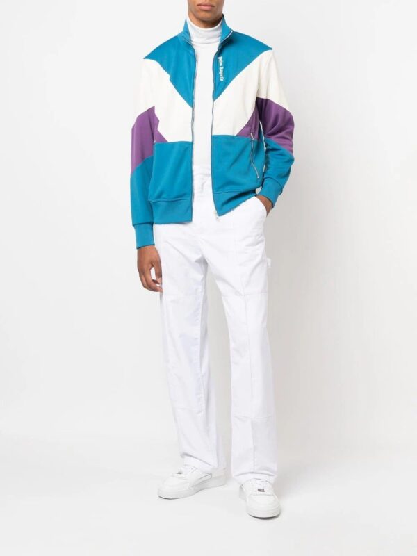 Palm Angels  colour-block track jacket - Image 2